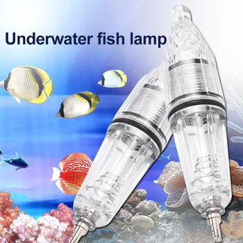 Фары, Подводная Глубокая лампа, Ночная водонепроницаемая Глубоководная рыба, морская донная Мини-рыба, мигающая приманка, 1 шт. Рыболовные фонари