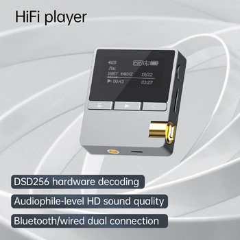 OEM Уникальный Walkman DSD256 Hi-Res MP3-плеер Hi-Fi-плеер Без потерь DSD Цифровой аудио Музыкальный плеер Высокого разрешения