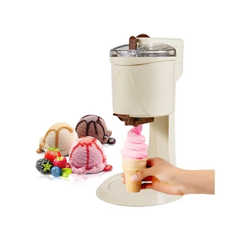 Мини портативная машина для приготовления мягкого мороженого Бытовая машина для приготовления мороженого