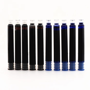 Новые высококачественные чернила сине-черного цвета, 5 шт., картридж для заправки перьевой ручки, бутылка для канцелярских принадлежностей для школьников