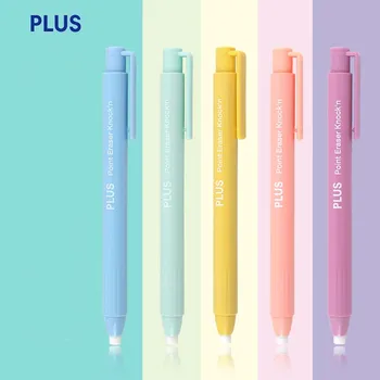 Новые поступления резиновой ручки нажимного типа в форме ручки Japan PLUS Со сменным сердечником, портативные и компактные принадлежности для студентов