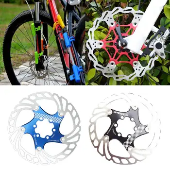 Велосипедный плавающий диск, Сильное рассеивание тепла, отсутствие деформации, Бесцветный Дорожный велосипед, горный велосипед, Тормозной ротор для велосипеда