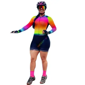 2023 Комплекты женской одежды Велоспорт Маленькая Обезьянка Велосипедный комбинезон MTB Комбинезон
