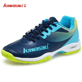 2021 Обувь для бадминтона Kawasaki для мужчин и женщин, дышащие высокоэластичные нескользящие спортивные кроссовки EVA