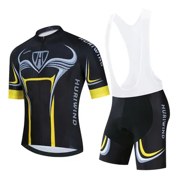 Мужская летняя велосипедная майка Pro Team с коротким рукавом Race Fit, Дышащая быстросохнущая велосипедная рубашка Maillot Ciclismo, спортивная одежда