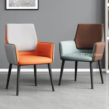 Приставной стул для столовой Скандинавский Дизайнер, Современный Обеденный стул для Скандинавской спальни, Современная Случайная игровая мебель Cadeira