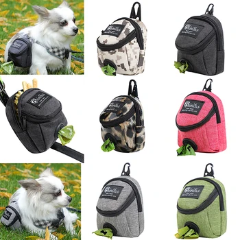 Многофункциональная сумка для дрессировки собак, сумка для лакомств для домашних собак, Портативный Диспенсер для собачьих какашек для путешествий на открытом воздухе, Прочные аксессуары для домашних животных