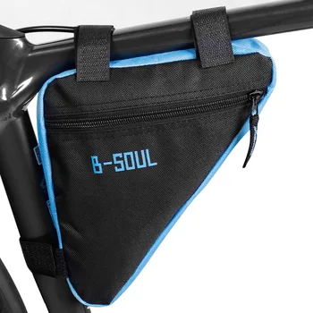 Водонепроницаемая Треугольная велосипедная сумка B-SOUL MTB, седельная сумка для шоссейного велосипеда, сумка для рамы горного велосипеда, аксессуары для велосипеда