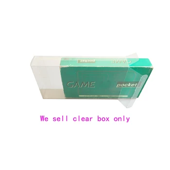 Прозрачная пластиковая коробка с дисплеем для фунтов стерлингов для gameboy pocket, японская версия, коробка для хранения, коробка для коллекции