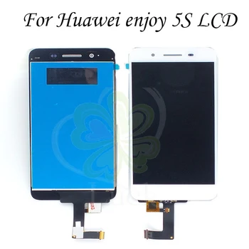 Для Huawei enjoy 5s ЖК-дисплей Сенсорный экран дигитайзер Стекло в сборе для huawei P8 lite смарт-ЖК-дисплей с рамкой бесплатная доставка