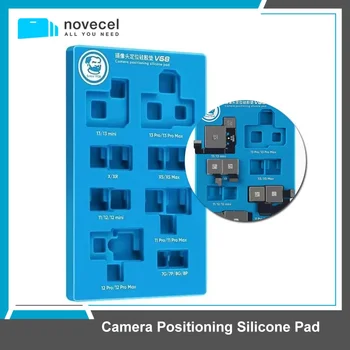 Силиконовая накладка для позиционирования камеры MECHANIC V68 для iPhone 11 12 13Pro Max 7 8, Инструменты для ремонта камеры заднего вида телефона, Форма для установки