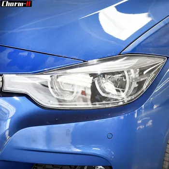 1 Пара защитных пленок для автомобильных фар, Прозрачная восстановленная защита из ТПУ для BMW 3 серии F30 2013-2019 Аксессуары