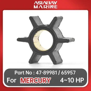 47-89981 Крыльчатка Водяного Насоса для Подвесного Мотора Mercury Mariner мощностью 4 л.с. 4,5 л.с. 6 л.с. 7,5 л.с. 9,8 л.с. 10 л.с. Quicksilver 47-65957