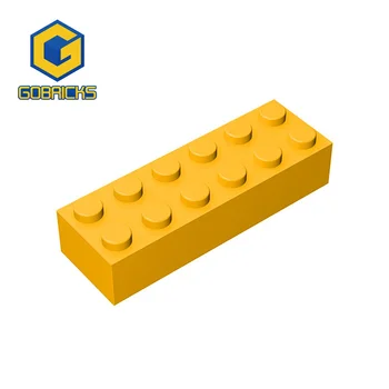 Детали Gobricks MOC Bricks 2 x 6 совместимы с 44 237 2456 деталями игрушек Assembly Building Blocks Technica