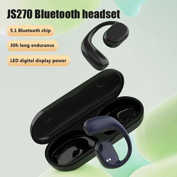JS270 Bluetooth Наушники Без Потерь Звука Музыкальные Гарнитуры TWS 5.1 Беспроводные Наушники Водонепроницаемые Шумоподавляющие Спортивные Вкладыши Новые