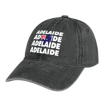 Аделаида - мой родной город в Австралии, Ковбойская шляпа, черная шляпа, мужчина для солнца, детская шляпа с капюшоном, женская пляжная распродажа 2023, мужская