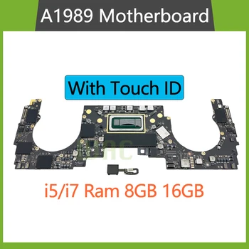 Оригинальная Материнская плата A1989 с Touch ID Для Macbook Pro 13 