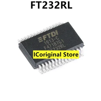 Новый и оригинальный FT232RL, патч SSOP-28 USB, переходящий к интерфейсу FTDI USB, микросхема последовательного интерфейса FT232