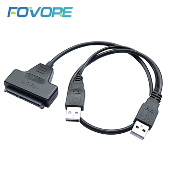 USB SATA адаптер конвертер Кабель USB 2,0 USB2.0 до 2,5 дюймов 2,5 