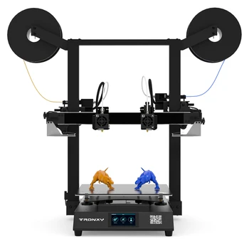Tronxy GEMINI S IDEX Multicolor 2-Головочный Независимый Двойной экструдер FDM зеркальная копия 3D-принтера impresora impressora 3d 3д принтер