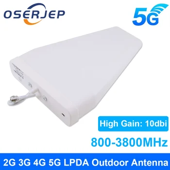 Наружная антенна 2G 3G 4G 5G с частотой 698-3800 МГц, антенна 4G с внешней периодической регистрацией данных, наружная антенна 5G для усилителя сотовой связи, маршрутизатора, модема