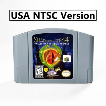Shadowgate 64 - Испытания 64-битного игрового картриджа Four Towers для США версии NTSC или EUR версии PAL для консолей N64