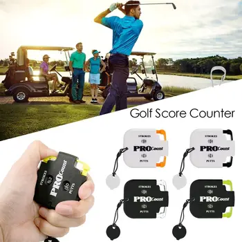 Портативные удобные двухзначные принадлежности для обучения гольфу, счетчик очков для гольфа, счетчик ударов, цифры для подсчета очков