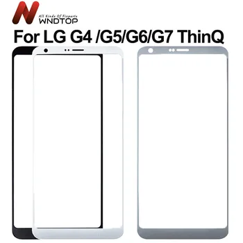 10шт Высококачественное Внешнее Стекло Для LG G4 G5 G6 G7 Переднее Стекло Наружное Стекло экранной панели Стекло Для LG G7 ThinQ Наружное Стекло