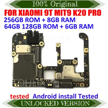 Полностью Рабочая Разблокированная Основная Мобильная Плата Материнская Плата Для Xiaomi 9t Mi9t M9t Mi 9t Pro REDMI K20 Материнская Плата С Микросхемами