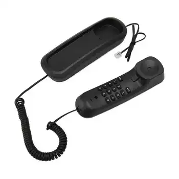 Настенный телефон в старом стиле Ретро Без звука Повторный набор Стационарного проводного телефона для дома отеля Школы офиса горячий