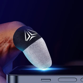 Чехол для пальцев, дышащий игровой контроллер, рукав для пальцев для Pubg, защищающий от пота, не царапающий игровой сенсорный экран, перчатки для большого пальца руки