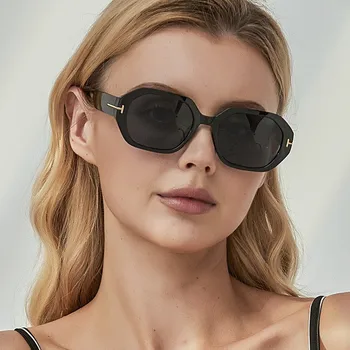 Модные квадратные солнцезащитные очки Женские Брендовые дизайнерские Ретро-черные очки оттенков UV400 Мужские трендовые солнцезащитные очки