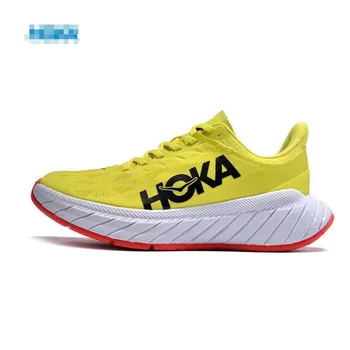 HOKA Carbon Модная спортивная гоночная доска Обувь для марафона Carbon X2 Амортизирующая обувь для мужчин и женщин