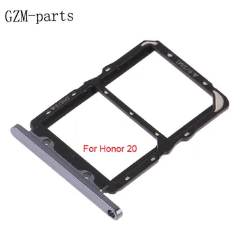 GZM-запчасти, 1 шт. для Huawei Honor 20 20 pro 20i 20S V20, слот для двух SIM-карт, слот для держателя адаптера, Запасная часть