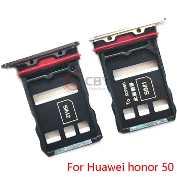 Держатель лотка для sim-карты для Huawei Honor 50 5G Замена адаптера для SIM-карты Ремонт Запасных частей