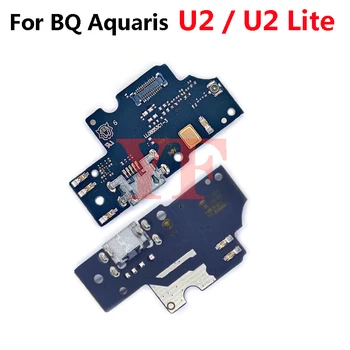 Для BQ Aquaris X XPro X2 X2 Pro U2 U2 V V Plus Lite Зарядка через USB Порт Док-станции Разъем Микрофона Гибкий Кабель